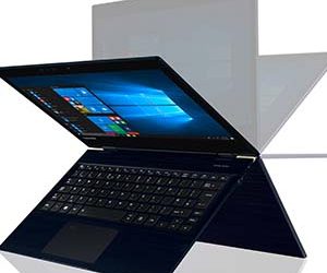 Toshiba debuts thin, light laptops