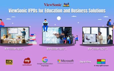 Multi-purpose ViewSonic IFP 50 Series debuts