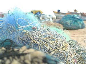 Samsung repurposes discarded fishing nets