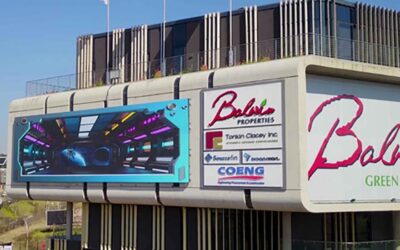 Hikvision SA stops traffic with its first outdoor LED display