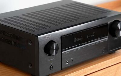 Front row sound and vision with Denon AV receiver
